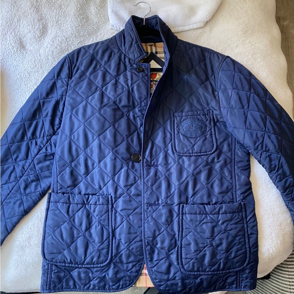 Diamond Quilted Burberry Size 50 Fits like Medium/Large